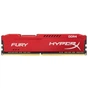 Модуль пам'яті для комп'ютера DDR4 16GB 2400 MHz HyperX Fury RED Kingston Fury (ex.HyperX) (HX424C15FR/16) - уменьшенное изображение 1