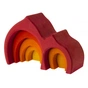 Конструктор Nic дерев'яний Будинок Габлі червоний (NIC523020) - зменшене зображення 3