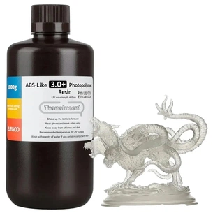 Фотополімерна смола ELEGOO Resin, ABS-like 3.0 plus 1кг, semitransparent (50.103.0212) зображення 1
