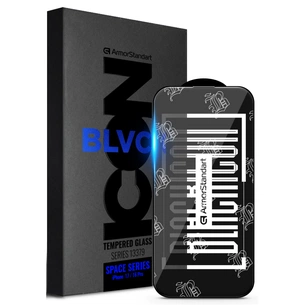 Скло захисне Armorstandart Space Black Icon Apple iPhone 17 / 16 Pro (ARM86386) зображення 1