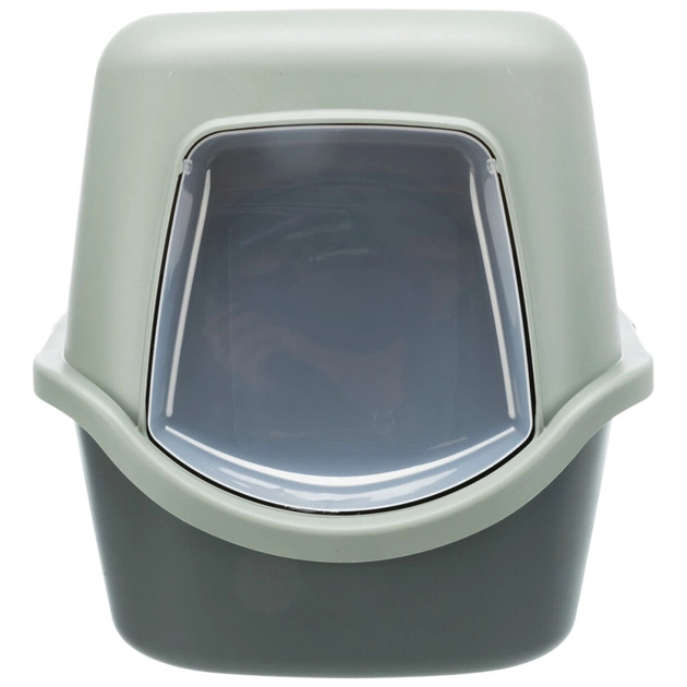 Туалет для котів Trixie Vico з перероблених матеріалів 40х40х56 см сіро-зелений (4011905402109) - picture 3