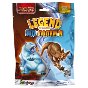 Антистрес #sbabam сюрприз у вигляді тварини серії Legend of animals Максі – Лід і полум'я (60/CN25) зображення 1