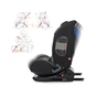 Автокрісло El Camino ME 1093 Memphis Iso-Fix 0-36 кг grey black - зменшене зображення 7