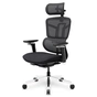 Офісне крісло Mealux S4 Air Fabric Black (HF-S4 F/B) - зменшене зображення 2