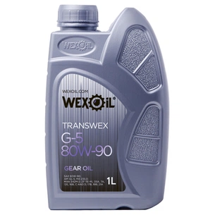 Трансмісійна олива WEXOIL Transwex 80w90 1л зображення 1