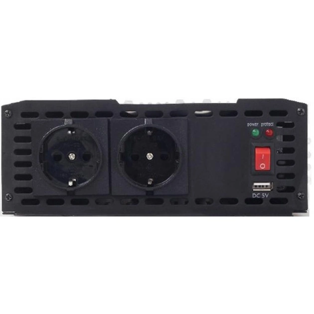 Автомобільний інвертор EnerGenie 12V/220V 1200 Вт (EG-PWC-045) - зображення 4