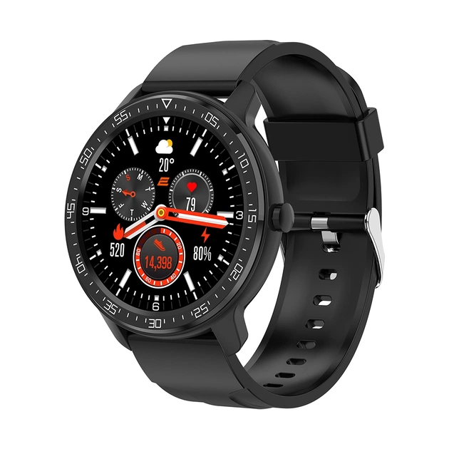 Смарт-годинник 2E Alpha X 46 mm Black-Silver (2E-CWW30BKSL) - изображение 1
