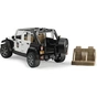 Масштабная модель автомобиля Bruder Джип Wrangler Unlimited Rubicon Police + фигурка (02526) - уменьшенное изображение 4