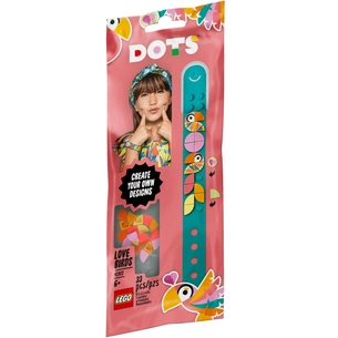 Конструктор LEGO Браслет DOTs Папужки 33 деталі (41912) зображення 1
