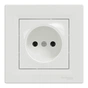 Розетка Schneider Electric ASFORA без заземлення біла (EPH3000121) - уменьшенное изображение 1