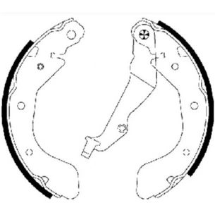 Гальмівні колодки Bosch 0 986 487 714 зображення 1