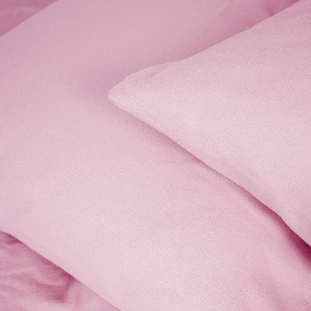 Постельное белье MirSon 008 Pink Фланель 220х240 King Size (2200009651151) - изображение 10