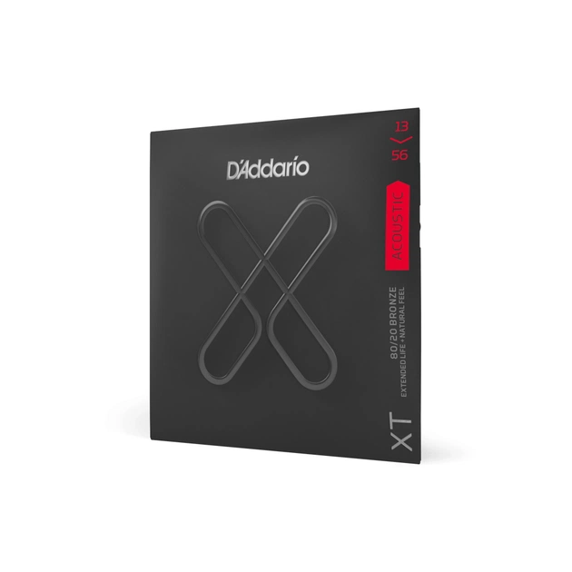 Струни для гітари D'Addario XT 80/20 Bronze Medium (13-56) (XTABR1356) - picture 2