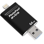USB флеш накопичувач PhotoFast 64GB i-Flashdrive EVO Plus Black USB3.0-microUSB/Lightning (EVOPLUS64GBU3) - зменшене зображення 5