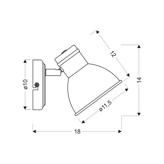 Бра Candellux 91-72115 ZUMBA (91-72115) - picture 2