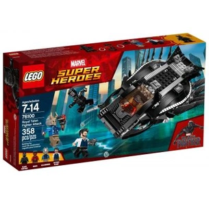 Конструктор LEGO Super Heroes Атака королівського винищувача (76100) зображення 1