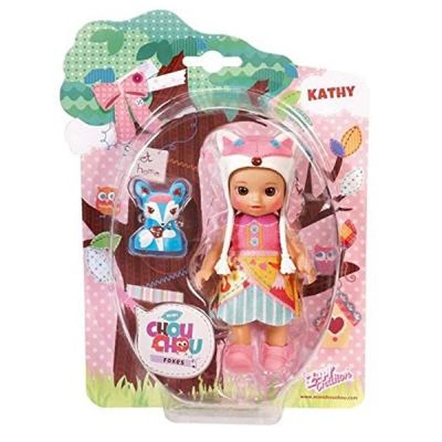 Лялька Zapf Mini Chou Chou Лисички Кетті 12 см з аксесуарами (920381) - изображение 1