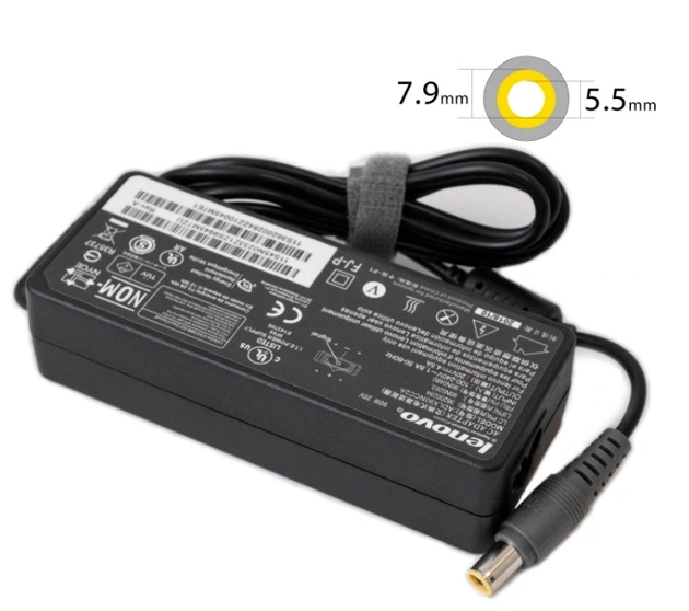Блок питания для ноутбука Lenovo 20V 4.5A 90W 7.9х5.5мм без каб.пит. (AD107002) bulk - изображение 1