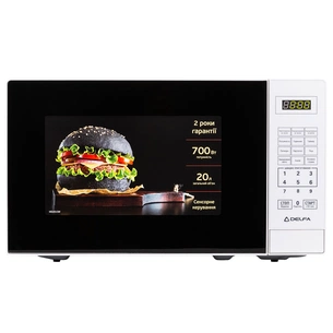 Мікрохвильова піч Delfa MD201SGW зображення 1