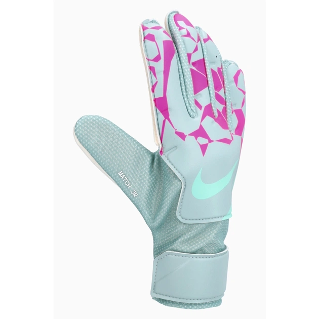 Воротарські рукавиці Nike NK GK MATCH JR - HO24 (HQ0258-395) дит 7 (19.6 см) Блакитно/рожеві (197861973779) - picture 2