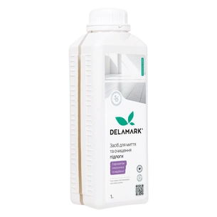 Засіб для миття підлоги DeLaMark Лимонник та вербена 1 л (4820152333742) зображення 1