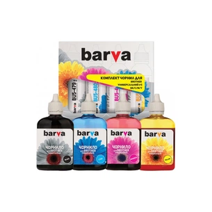 Чорнило Barva Brother 5 4х90 г BK/C/M/Y (BU5-090-MP) зображення 1