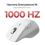 Мишка Keychron M6S Wireless/Bluetooth/USB White (M6S-B72) - зменшене зображення 8
