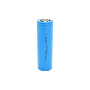 Акумулятор Vipow 21700 5000mAh, 3.7V, Blue, FlatTop (ICR21700-5000mAhFT / 31080) зображення 1