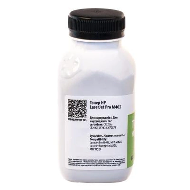 Тонер Patron HP LJ PRO M402 (CF226A) 125г (PN-HLJPM402-125) - picture 4