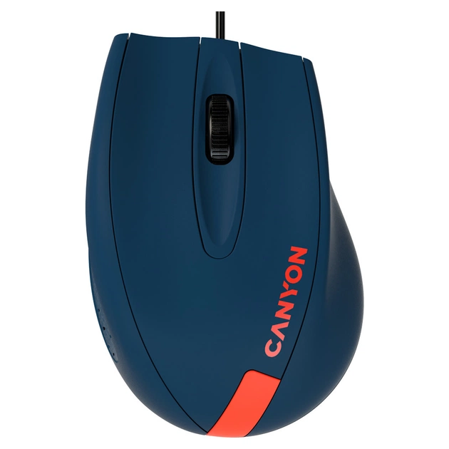 Мишка Canyon M-11 USB Blue/Red (CNE-CMS11BR) - зображення 1