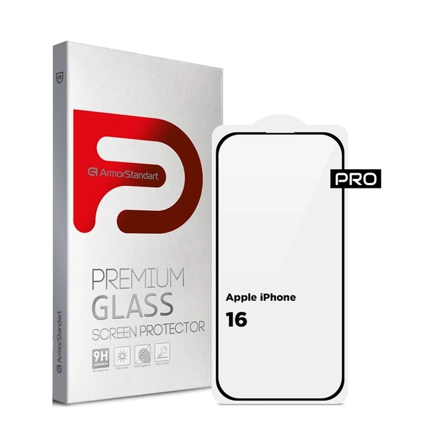 Скло захисне Armorstandart Pro Apple iPhone 16 (ARM78508) - зображення 1