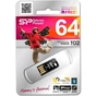 USB флеш накопичувач Silicon Power 64GB Touch T02 USB 2.0 (SP064GBUF2T02V1K) - зменшене зображення 3