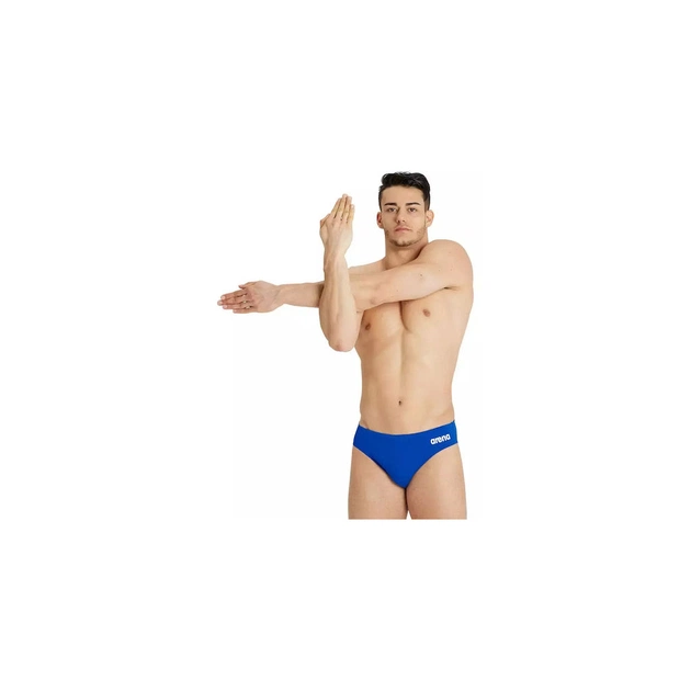 Плавки Arena Team Swim Briefs Solid 004773-720 блакитний 80 (3468336635421) - изображение 1