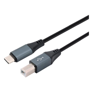 Кабель для принтера USB-C 2.0 to BM 1.8m Cablexpert (CCBP-USB2-СMBM-6) зображення 1