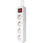 Мережевий подовжувач Defender S450 5.0 m 4 роз switch white (99239) - зменшене зображення 2