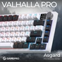 Клавиатура беспроводная GamePro Asgard Valhalla QLAB Sakura Switch White With Display (MK160-W-D-QS-PRO) - уменьшенное изображение 3