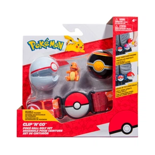 Игровой набор Pokemon W14 - Пояс с покеболами Чармандер (PKW3163) изображение 1