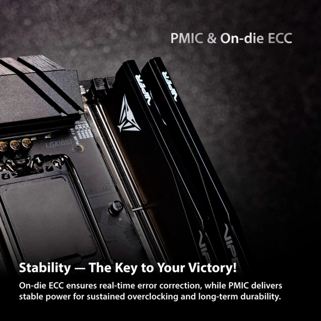 Модуль пам'яті для комп'ютера DDR5 64GB (2x32GB) 6000 MHz Viper Elite 5 Ultra Patriot (VEU564G6028K) - picture 9