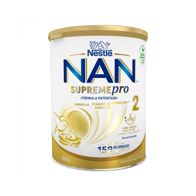 Дитяча суміш Nestle NAN Supreme Pro 2 з олігосахаридами з 6 міс. 800 г (7613035943742) - зображення 1