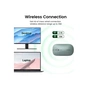 Мишка Ugreen MU001 Portable Wireless Green (90374) - зменшене зображення 6