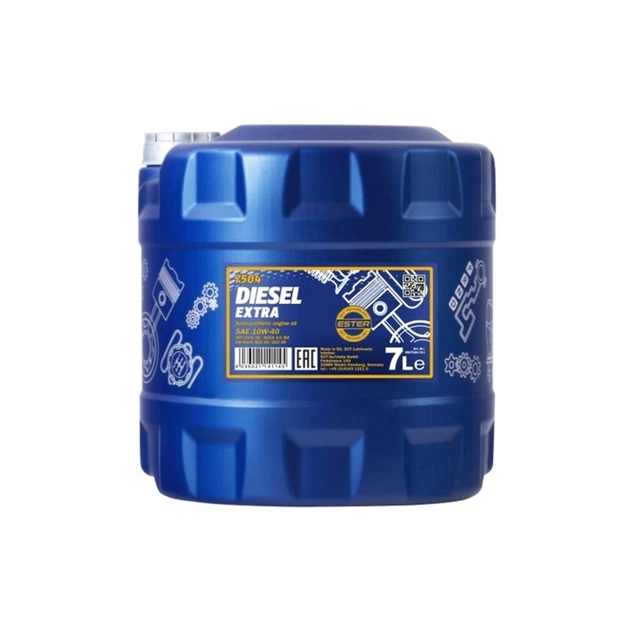 Моторна олива Mannol DIESEL EXTRA 7л 10W-40 (MN7504-7) - зображення 1