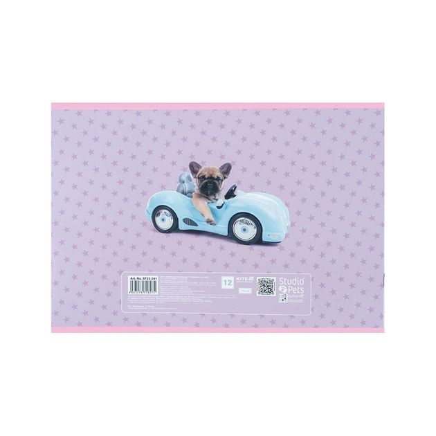 Альбом для малювання Kite Studio Pets, 12 аркушів (SP25-241) - picture 6