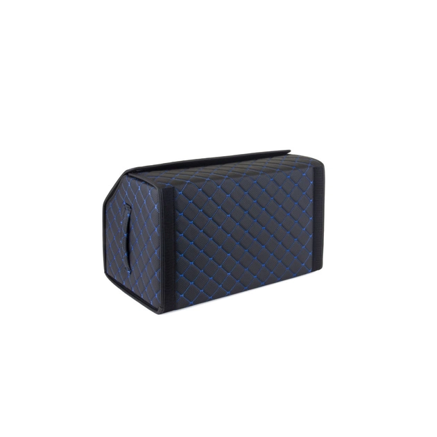 Сумка-органайзер EVAtech ECO M 30x30x50 см чорна з синьою ниткою (EHECEMBLBB) - picture 6