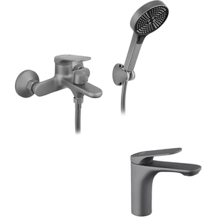 Душовий гарнітур Kroner Linz-GRN060 + змішувач Linz-GRN010 (CVS30158) зображення 1