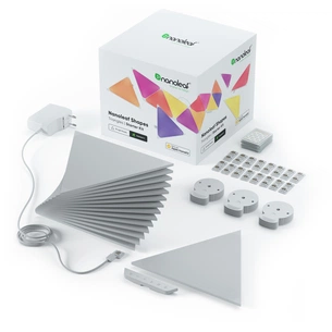 Розумна система освітлення Nanoleaf Shapes Triangles Starter Kit Apple HomeKit, 15 шт. (NL47-6002TW-15PK) зображення 1