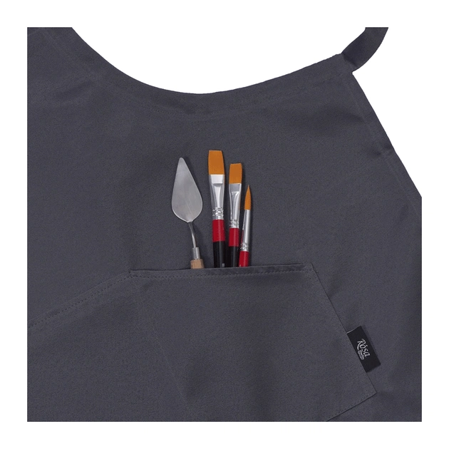 Фартух для творчості Rosa дорослий, 96*90см, асфальт, грета (4823098511816) - picture 6