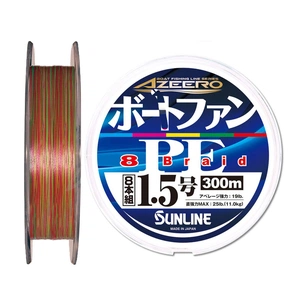 Шнур Sunline Azeero Boat Fan PE x8 200m 1.2/0.185mm 20lb/9.0kg (1658.11.01) зображення 1