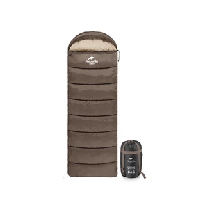 Спальний мішок Naturehike з капюшоном U250 NH20MSD07 (6°C) лівий, коричневий (6927595767207-L) зображення 1