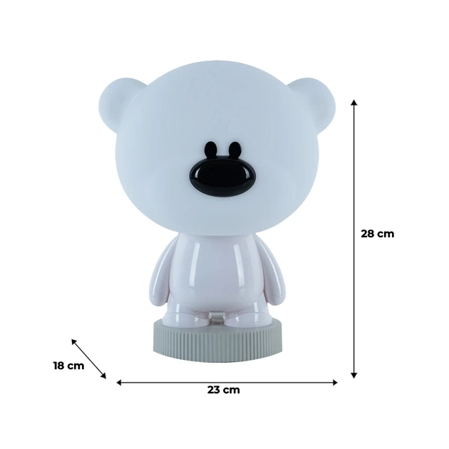 Нічник Kite Світильник LED з акумулятором Bear, білий (K24-490-2-1) - picture 6