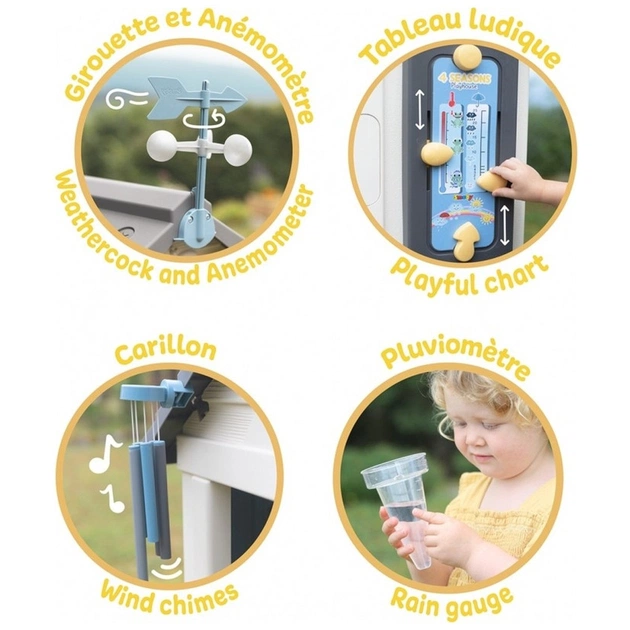 Ігровий будиночок Smoby Чотири сезони 110 х 98 х 143 см (810731) - picture 6